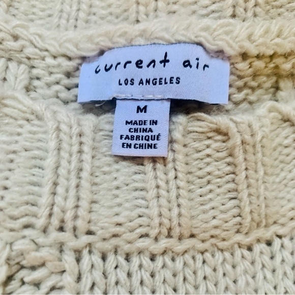 Current Air by Anthropologie Cableknit Sweater - Picture 5 of 5